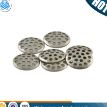 Hookah vaporizer 1.5mm hole size stainless steel 304 concave water smoking pipe filter screens